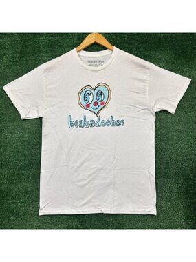 Beabadoobee Off White Heart Eyes T-Shirt Size  Medium